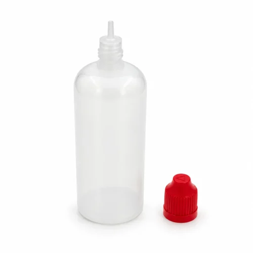 120ml flesje HDPE - vulbaar (handig voor spiritus)