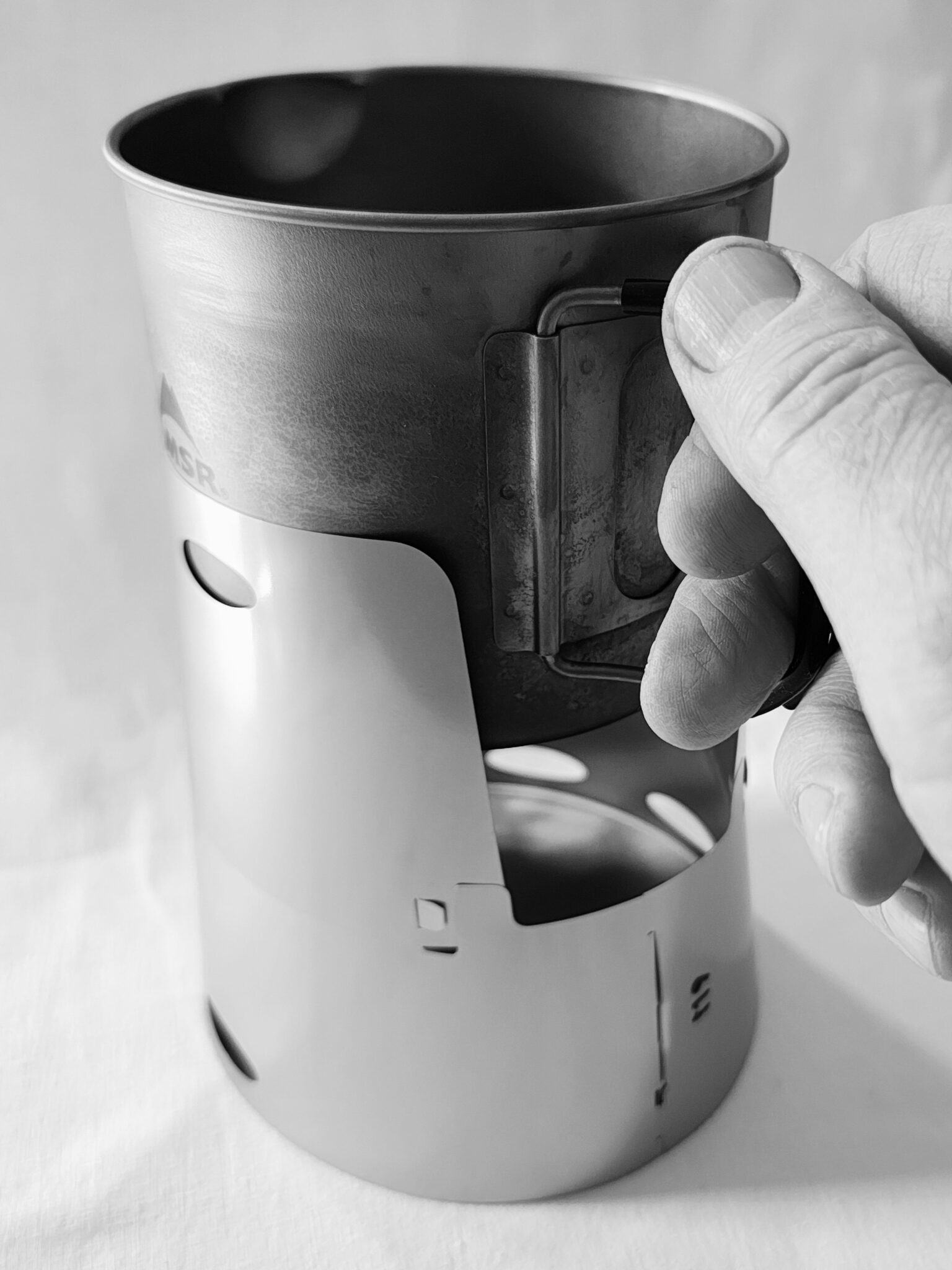 Vesuv Titanium Windscherm - voor MSR Kettle 900 ml - Afbeelding 3