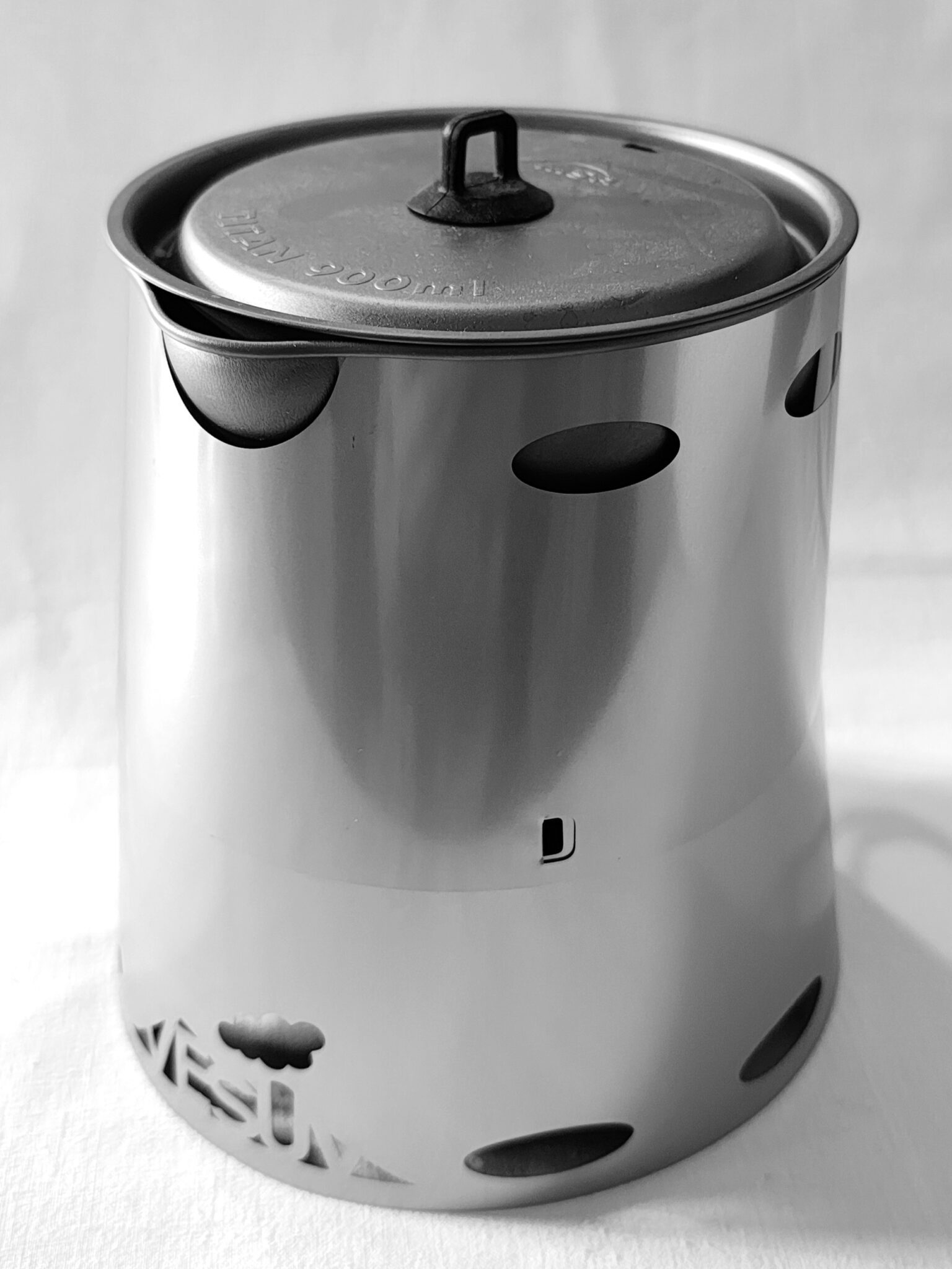 Vesuv Titanium Windscherm - voor MSR Kettle 900 ml - Afbeelding 2