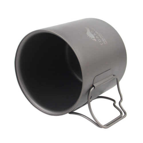 TOAKS - Double Wall 450ml Cup Titanium - dubbelwandige beker