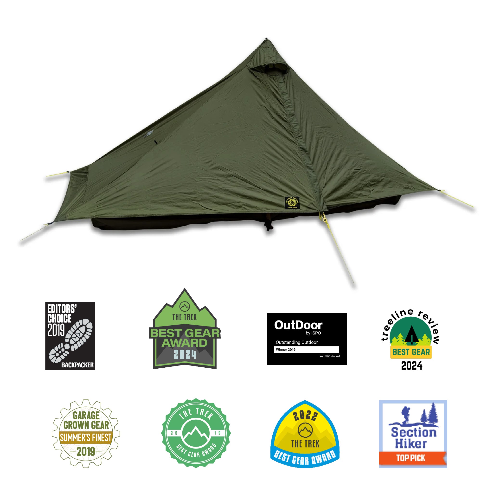 Six Moon Designs - Lunar Solo - 1-persoons trekkingpole-tent - Afbeelding 2