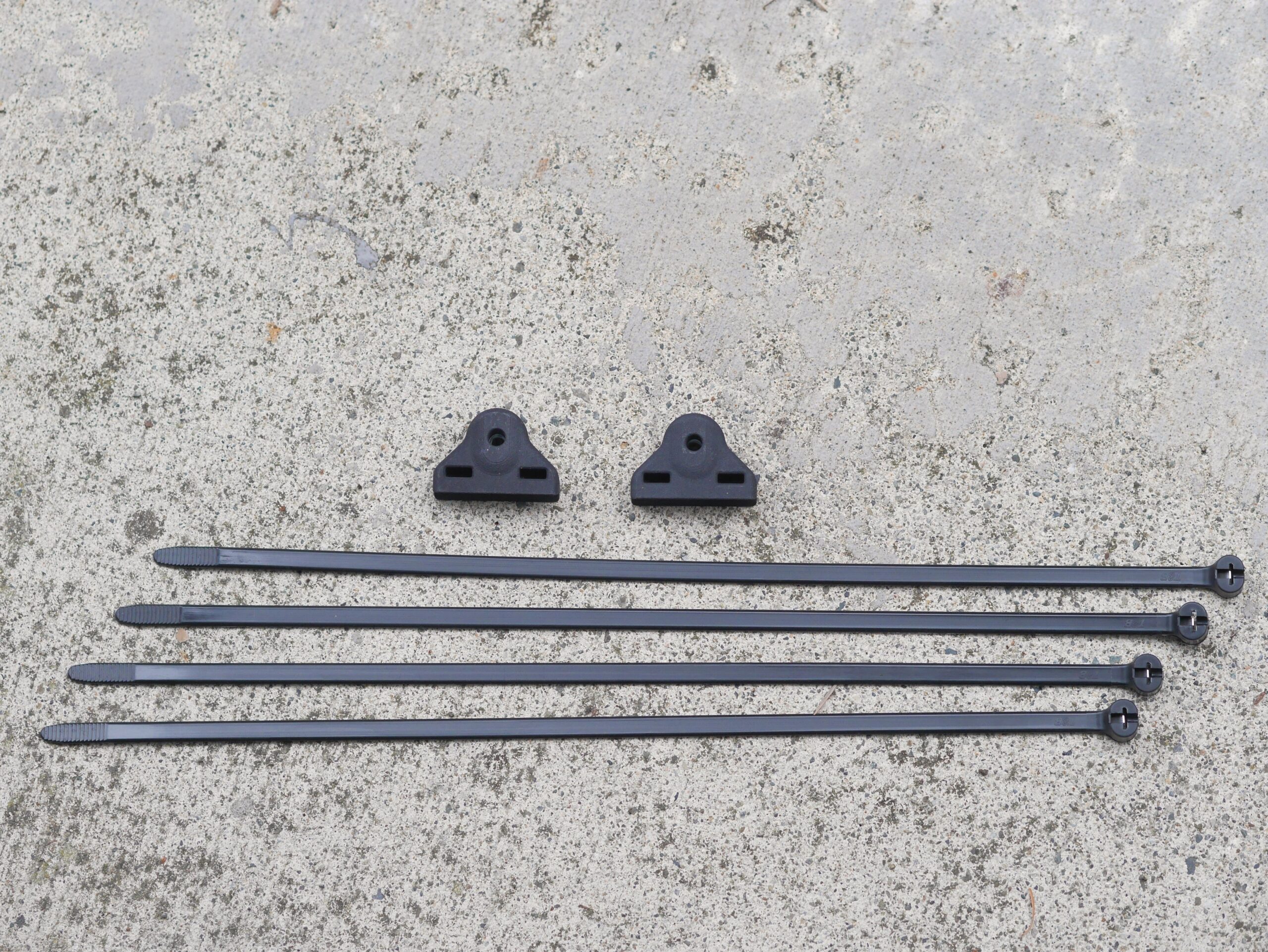 Mica - Seat Stay Mounting Kit - montageset voor Rat Tail Rack - Afbeelding 2
