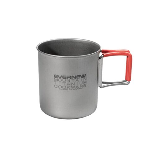 Evernew - Ti FH Mug 400 - titanium mok met opvouwbaar handvat