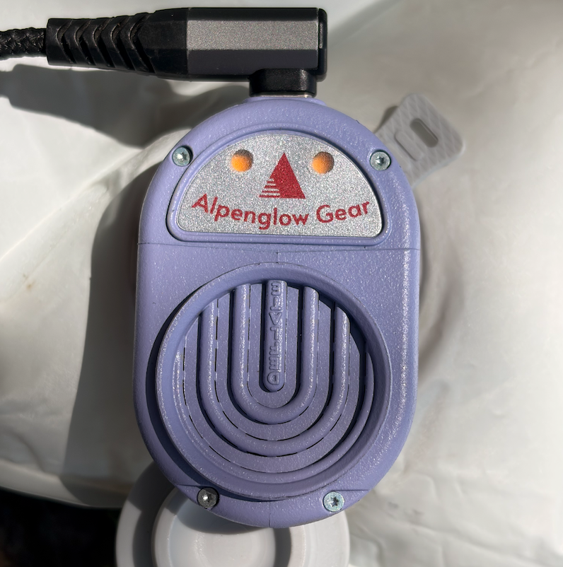 Alpenblow Lux - mini airpad inflator met lampjes - by Alpenglow - Afbeelding 5