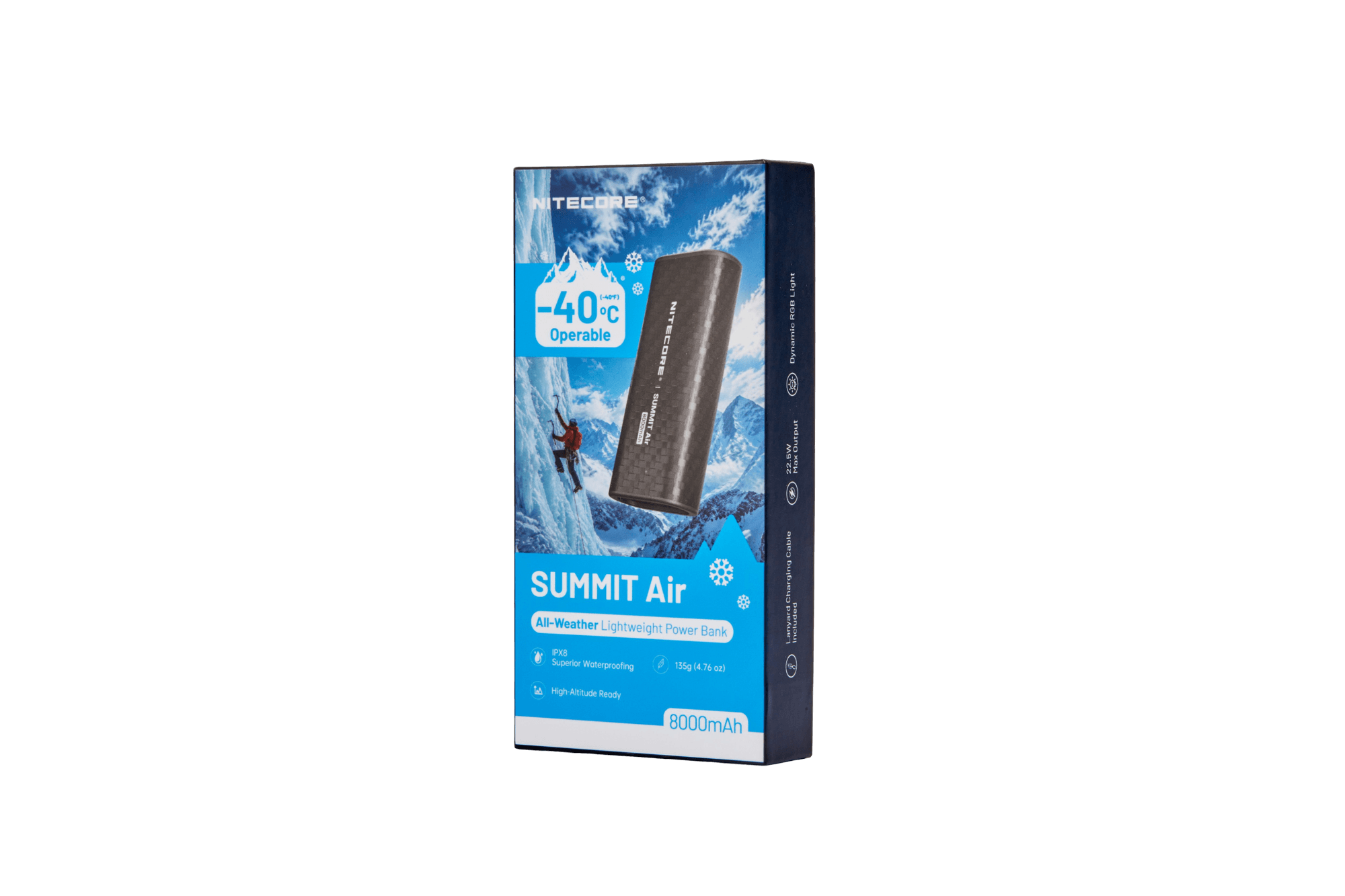 Nitecore - Summit Air - cold weather powerbank - Afbeelding 4