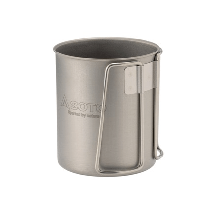 Soto - Titanium Mug 450 - titanium beker - Afbeelding 2