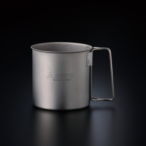 Soto - Titanium Mug 600 - titanium beker