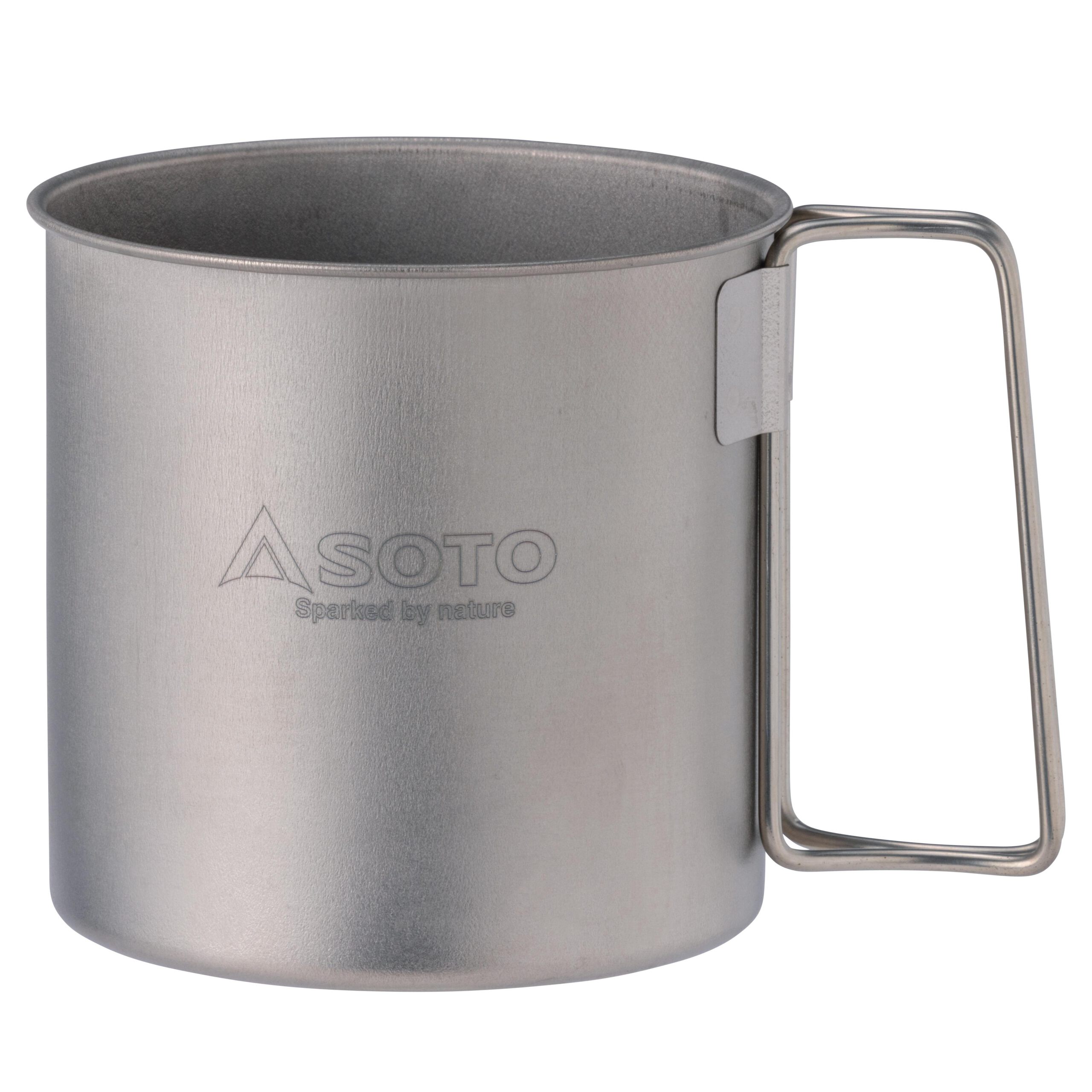 Soto - Titanium Mug 600 - titanium beker - Afbeelding 2